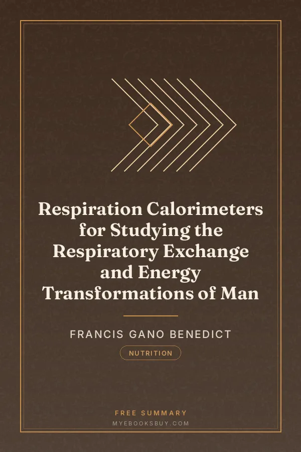 Cover of Respiration Calorimeters for Studying the Respiratory Exchange and Energy Transformations of Man