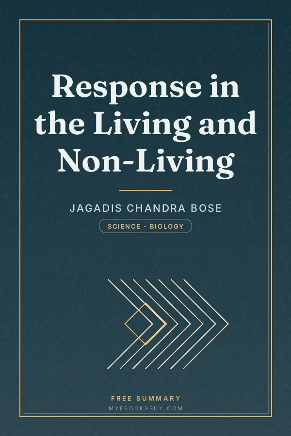 Cover of Response in the Living and Non-Living