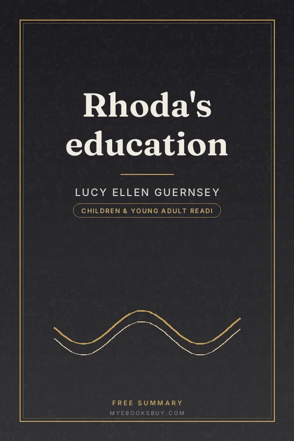 Cover of Rhoda's education