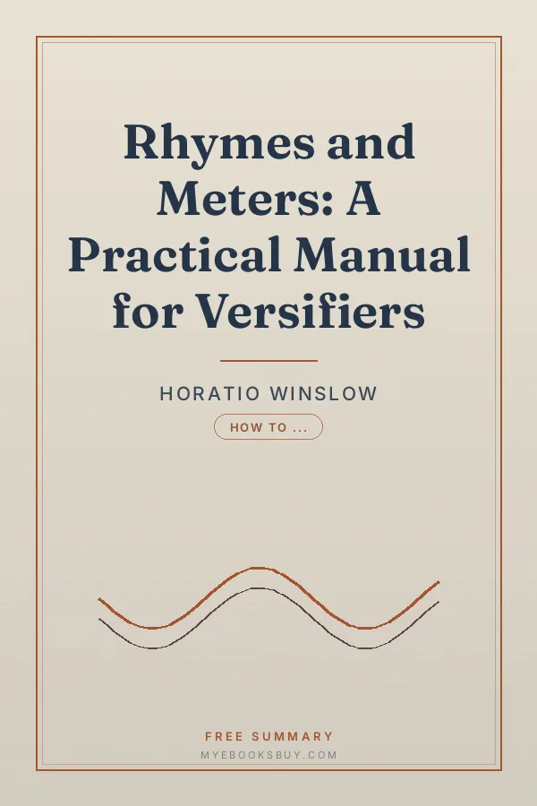 Cover of Rhymes and Meters: A Practical Manual for Versifiers