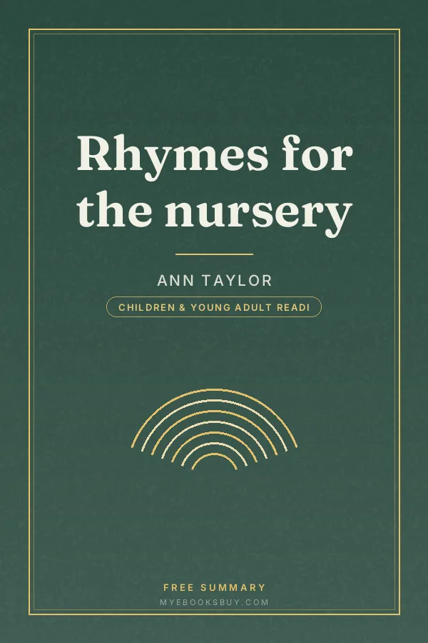 Cover of Rhymes for the nursery