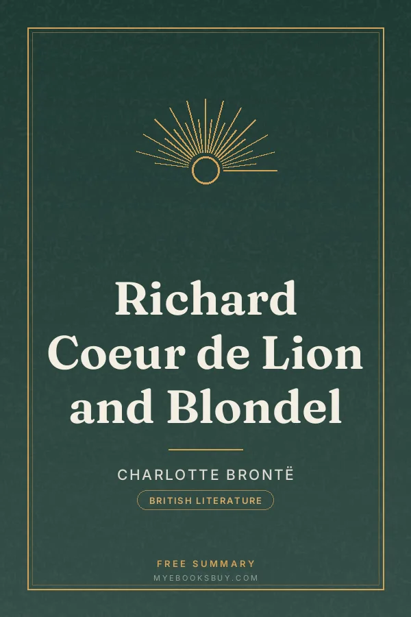 Cover of Richard Coeur de Lion and Blondel