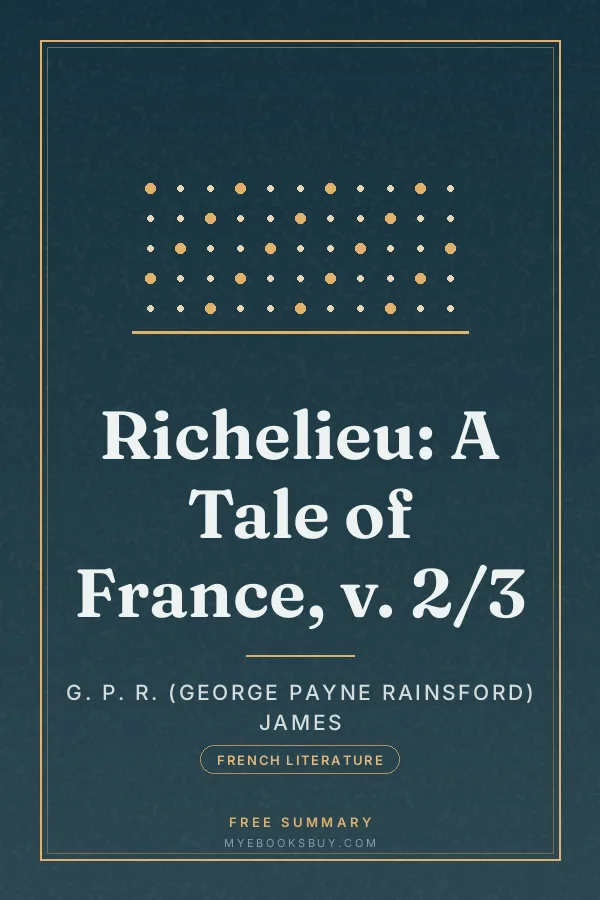 Cover of Richelieu: A Tale of France, v. 2/3