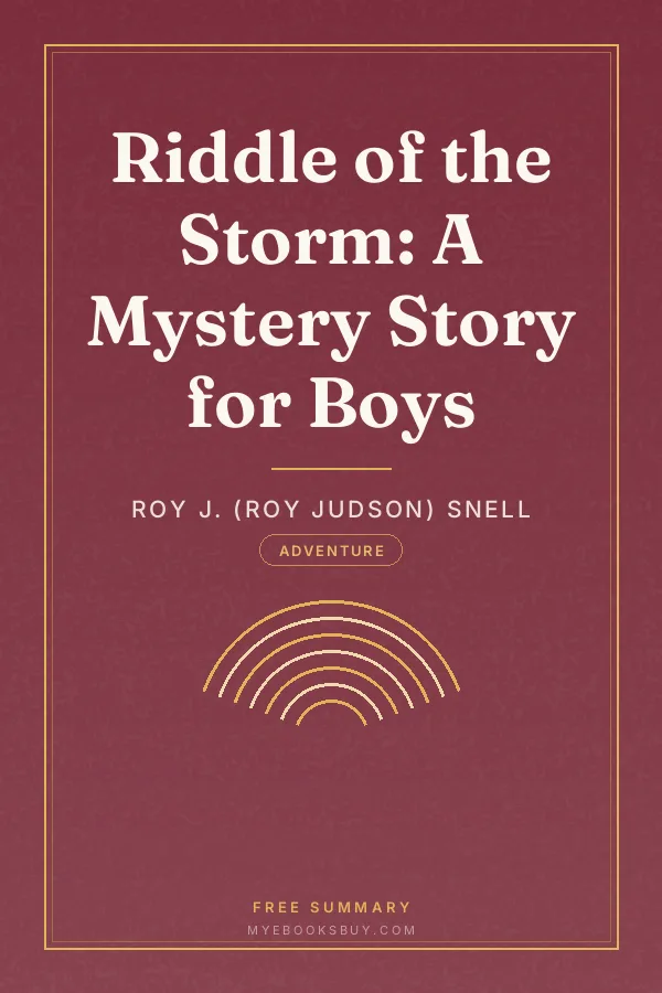 Cover of Riddle of the Storm: A Mystery Story for Boys