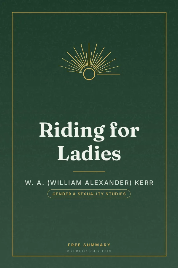 Cover of Riding for Ladies