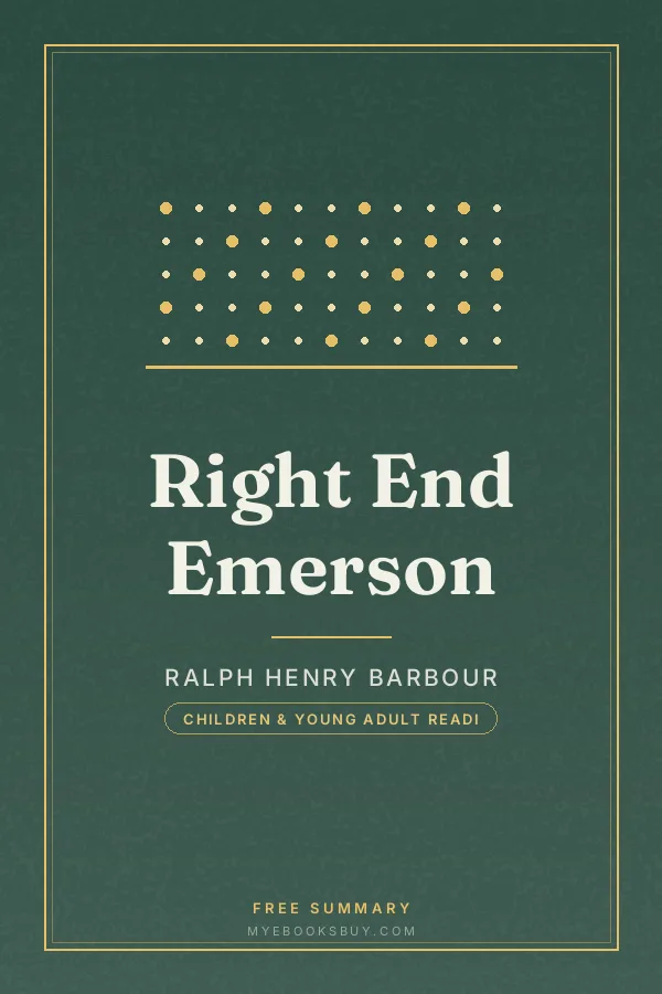 Cover of Right End Emerson