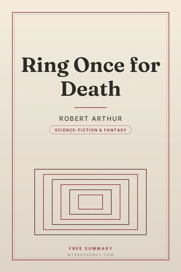 Cover of Ring Once for Death
