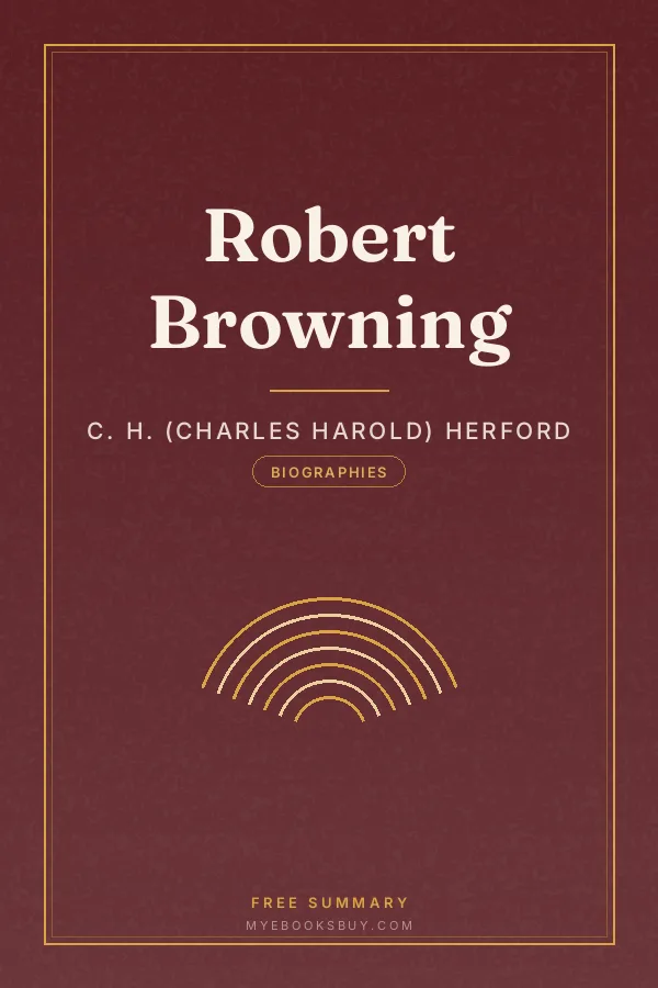 Cover of Robert Browning