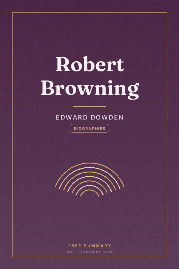 Cover of Robert Browning