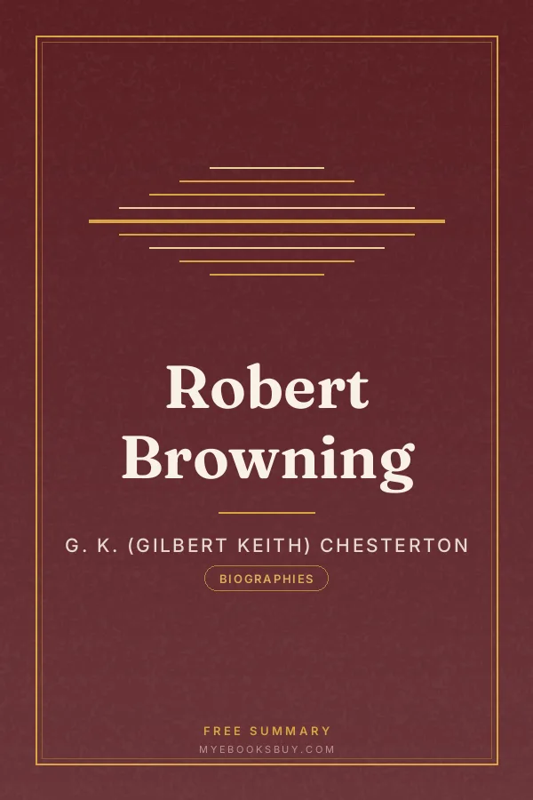 Cover of Robert Browning