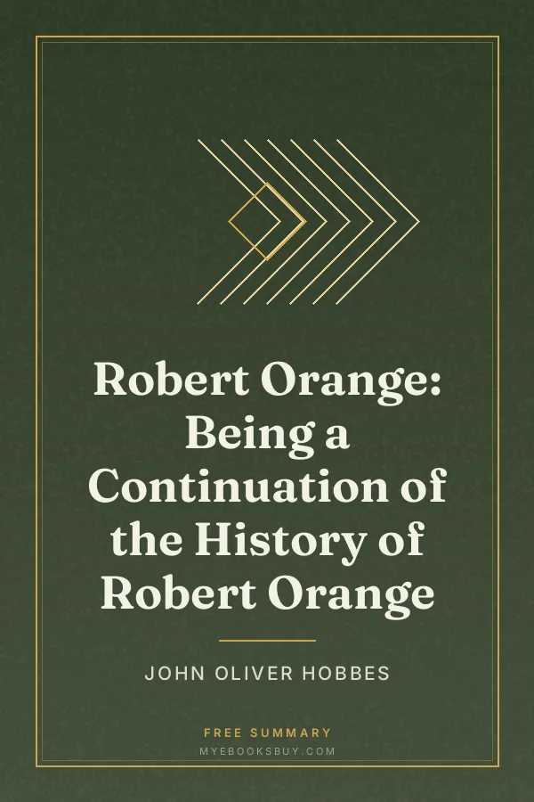 Cover of Robert Orange: Being a Continuation of the History of Robert Orange