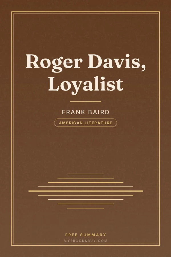 Cover of Roger Davis, Loyalist