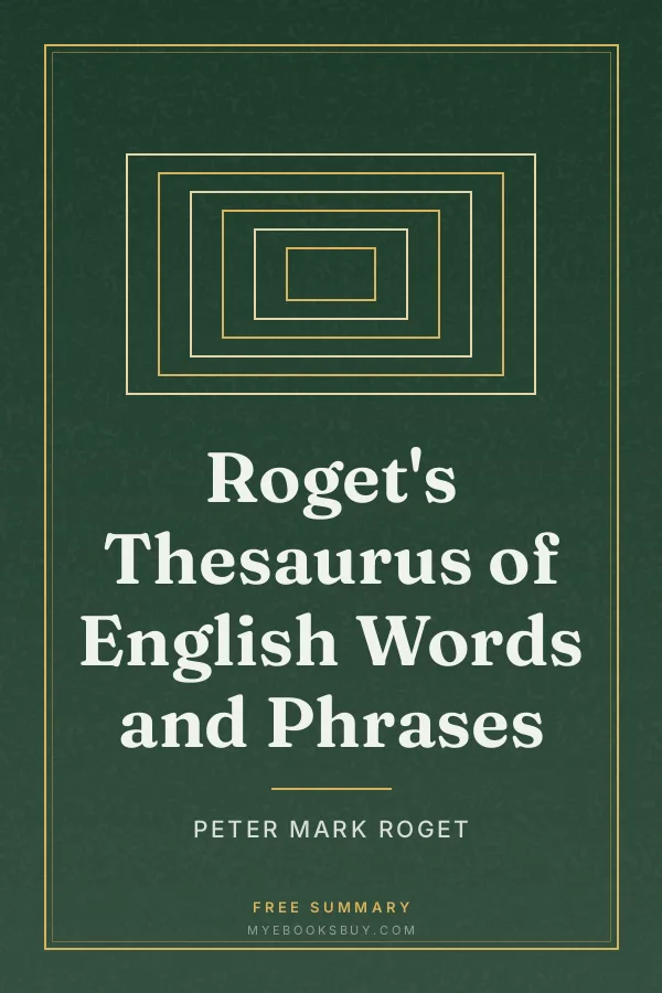 Cover of Roget's Thesaurus of English Words and Phrases