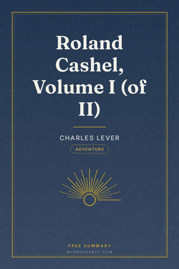 Cover of Roland Cashel, Volume I (of II)