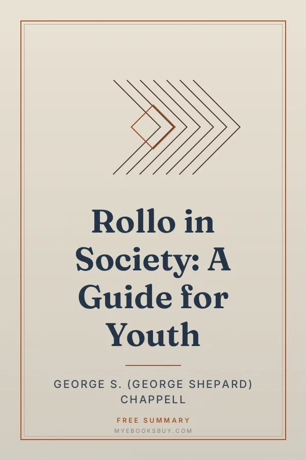 Cover of Rollo in Society: A Guide for Youth