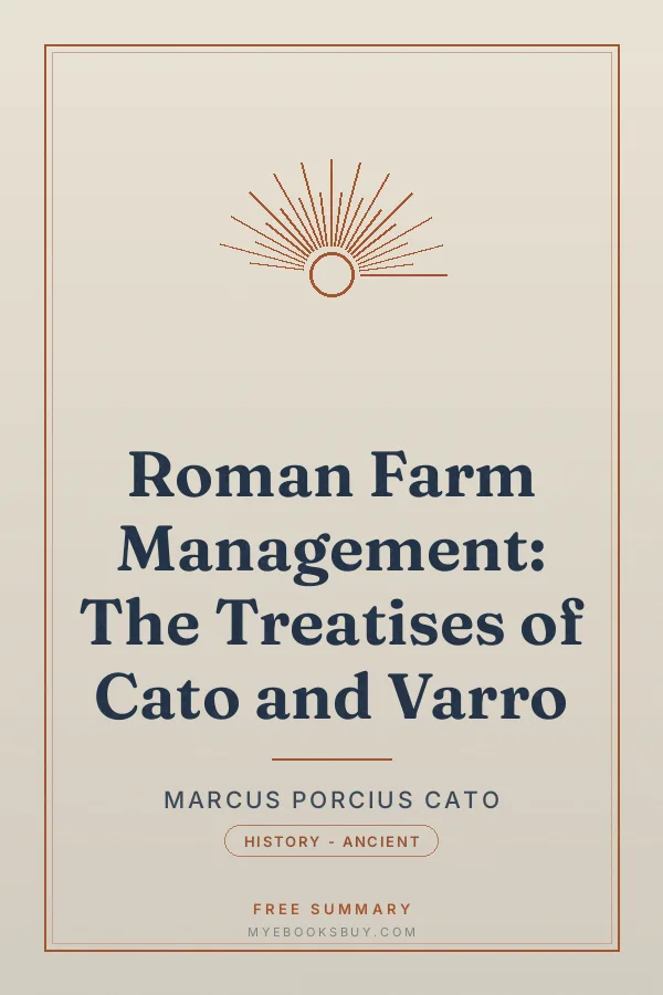 Cover of Roman Farm Management: The Treatises of Cato and Varro