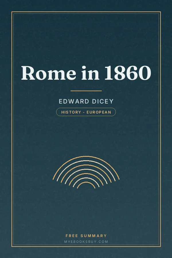 Cover of Rome in 1860