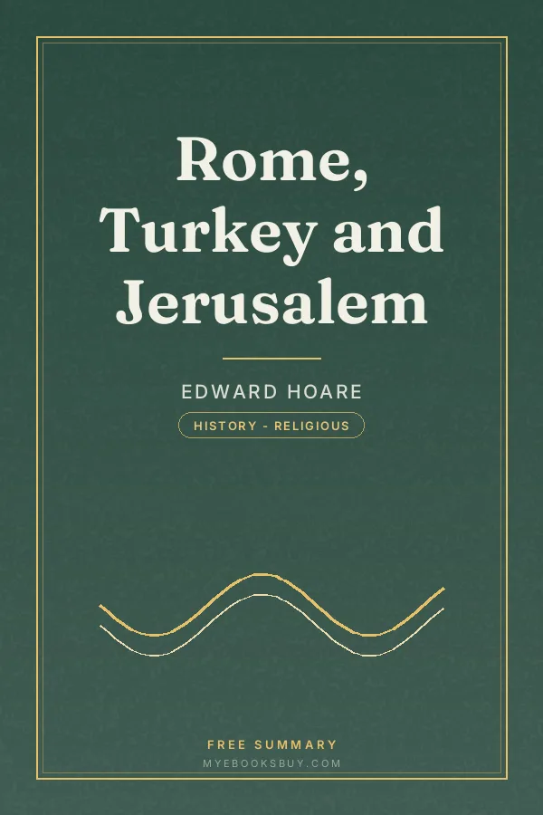 Cover of Rome, Turkey and Jerusalem