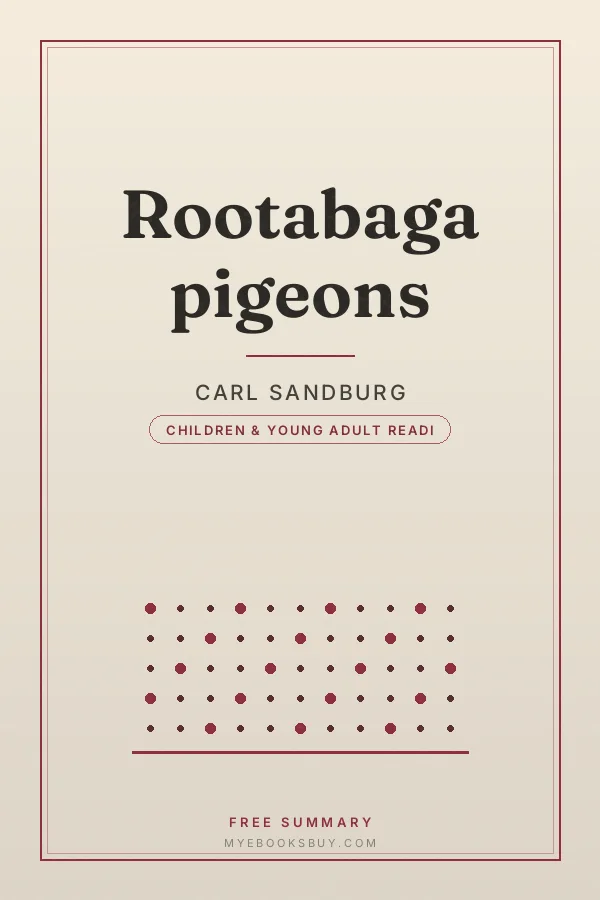 Cover of Rootabaga pigeons