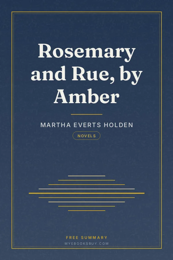 Cover of Rosemary and Rue, by Amber