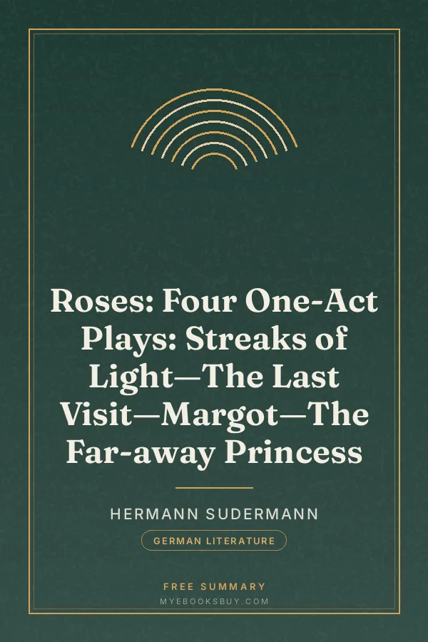 Cover of Roses: Four One-Act Plays: Streaks of Light—The Last Visit—Margot—The Far-away Princess