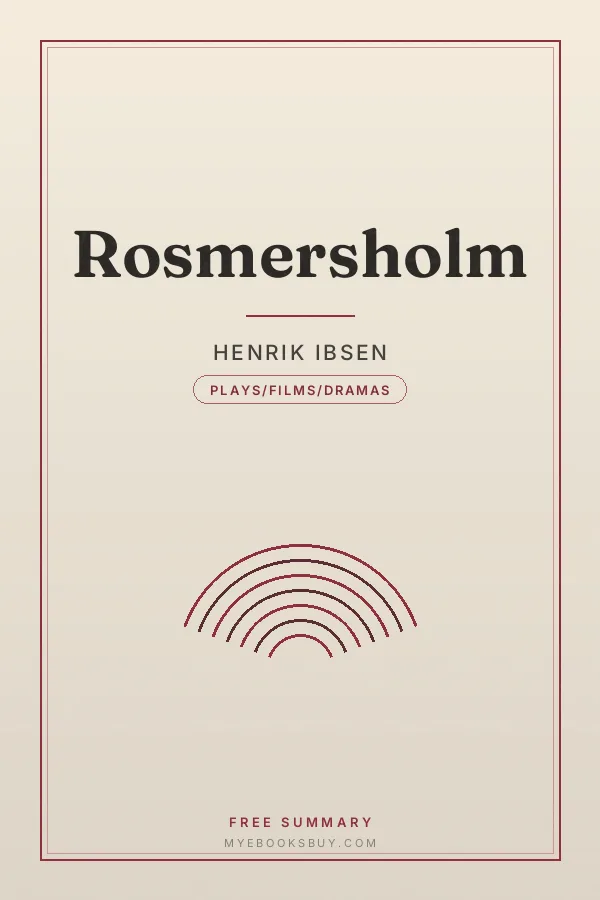 Cover of Rosmersholm