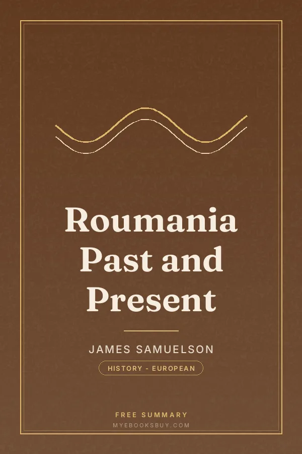 Cover of Roumania Past and Present