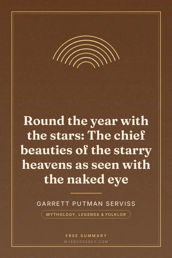 Cover of Round the year with the stars: The chief beauties of the starry heavens as seen with the naked eye
