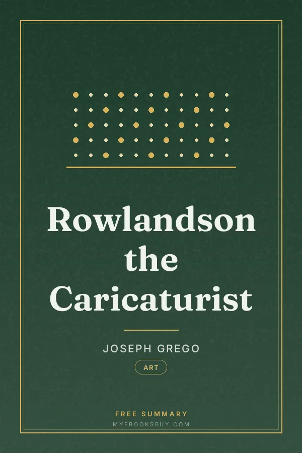 Cover of Rowlandson the Caricaturist