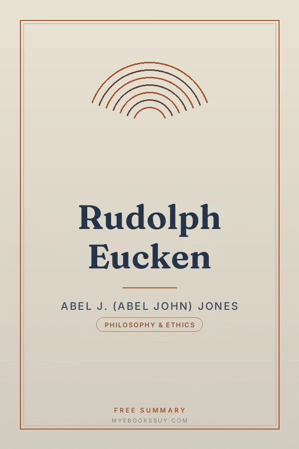 Cover of Rudolph Eucken