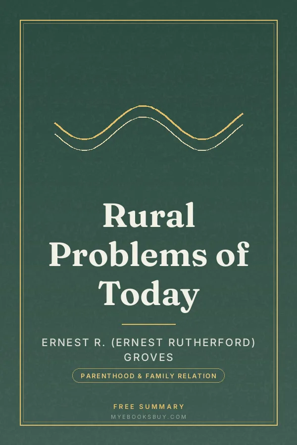 Cover of Rural Problems of Today