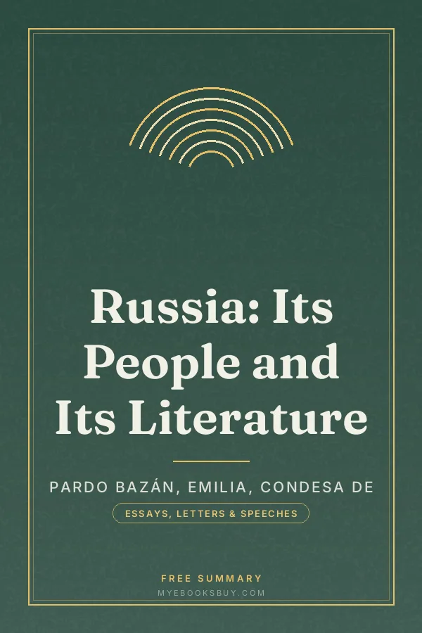 Cover of Russia: Its People and Its Literature