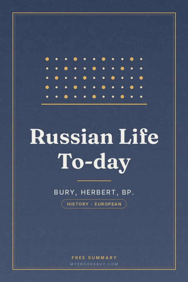 Cover of Russian Life To-day