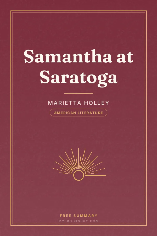Cover of Samantha at Saratoga