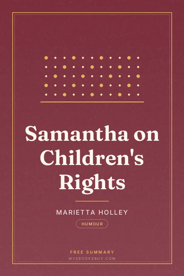 Cover of Samantha on Children's Rights