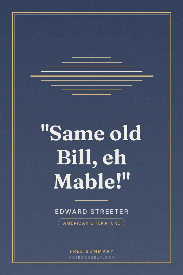 Cover of "Same old Bill, eh Mable!"