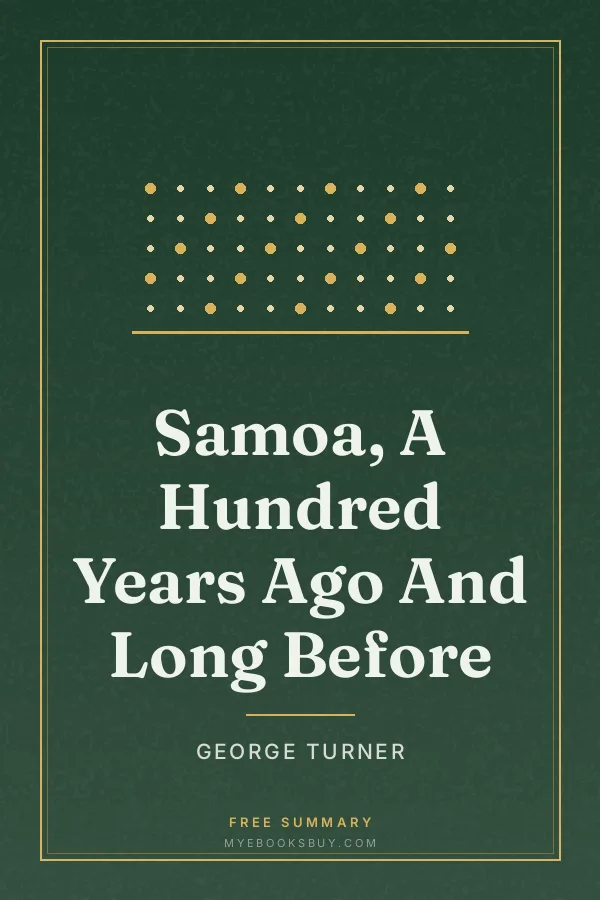 Cover of Samoa, A Hundred Years Ago And Long Before