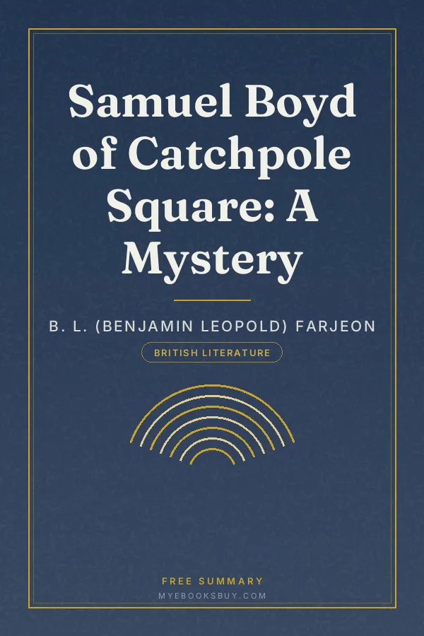 Cover of Samuel Boyd of Catchpole Square: A Mystery