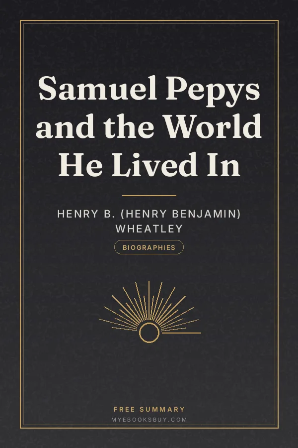 Cover of Samuel Pepys and the World He Lived In