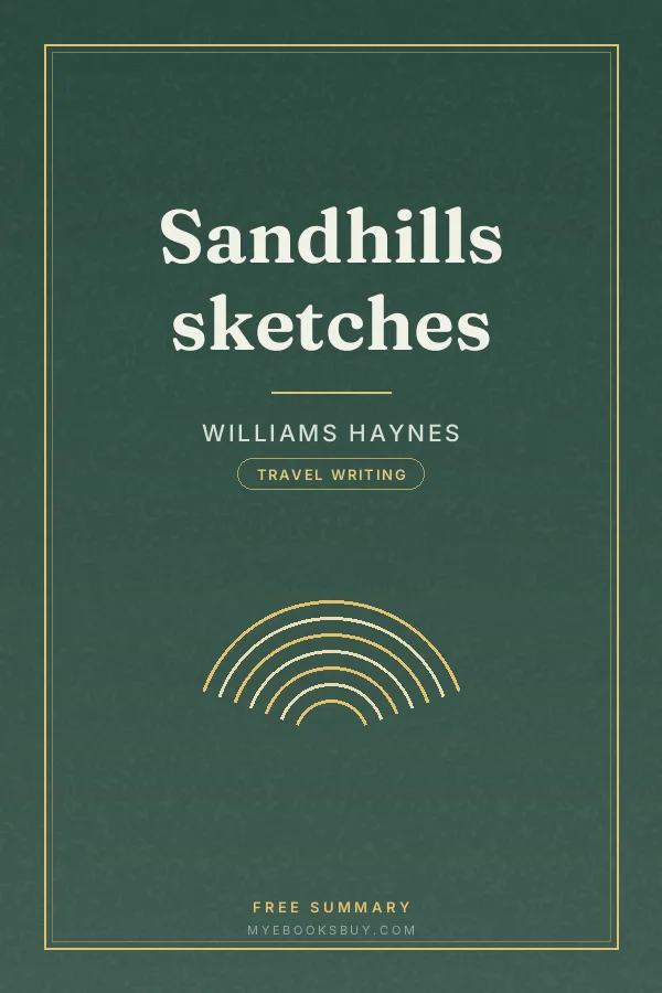 Cover of Sandhills sketches