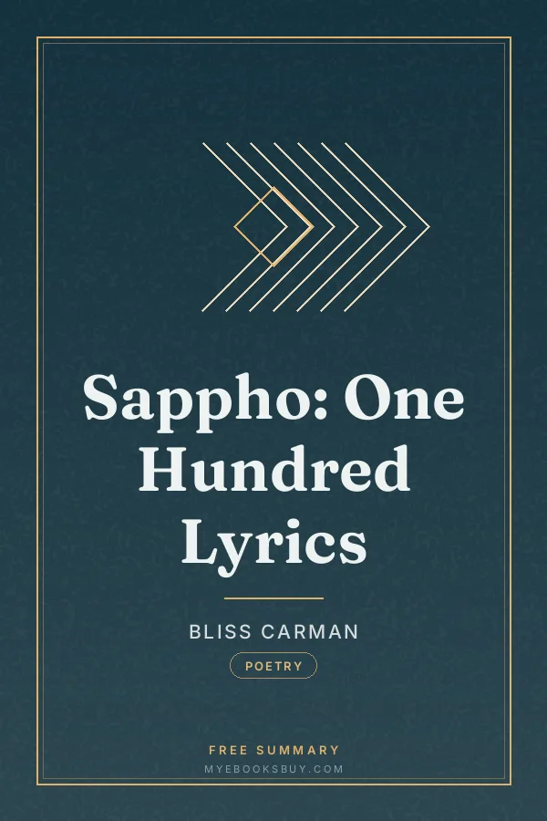 Cover of Sappho: One Hundred Lyrics