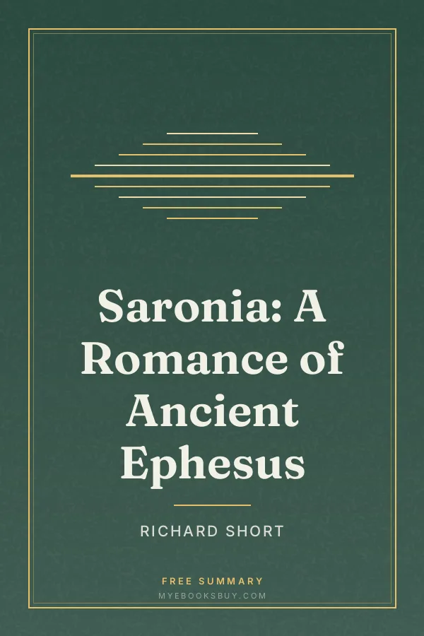 Cover of Saronia: A Romance of Ancient Ephesus