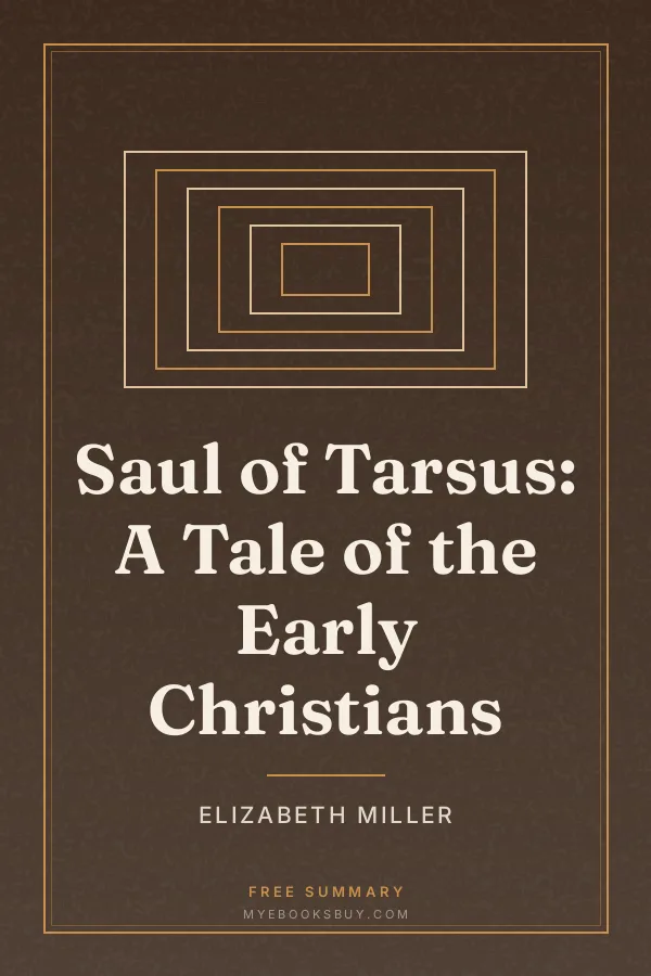 Cover of Saul of Tarsus: A Tale of the Early Christians