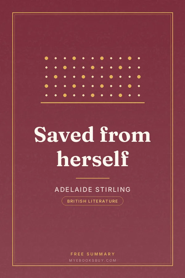 Cover of Saved from herself