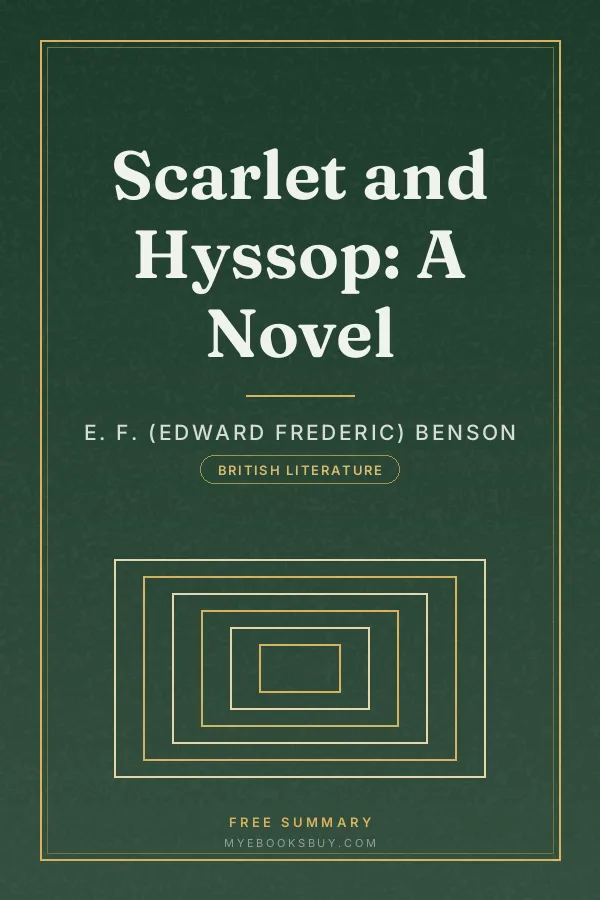 Cover of Scarlet and Hyssop: A Novel