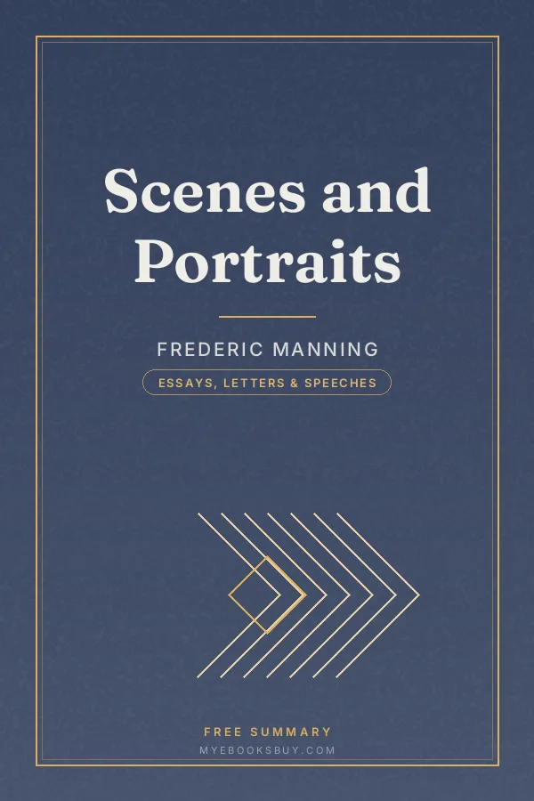 Cover of Scenes and Portraits