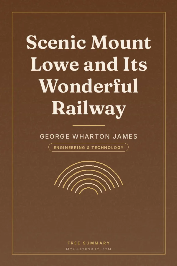 Cover of Scenic Mount Lowe and Its Wonderful Railway