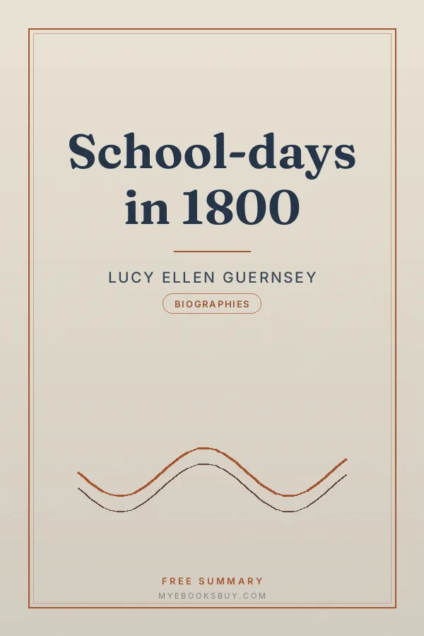 Cover of School-days in 1800