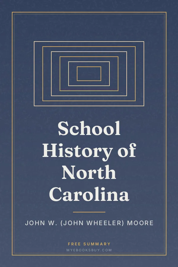 Cover of School History of North Carolina