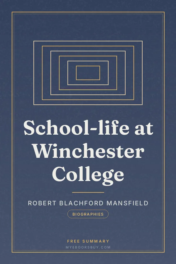 Cover of School-life at Winchester College